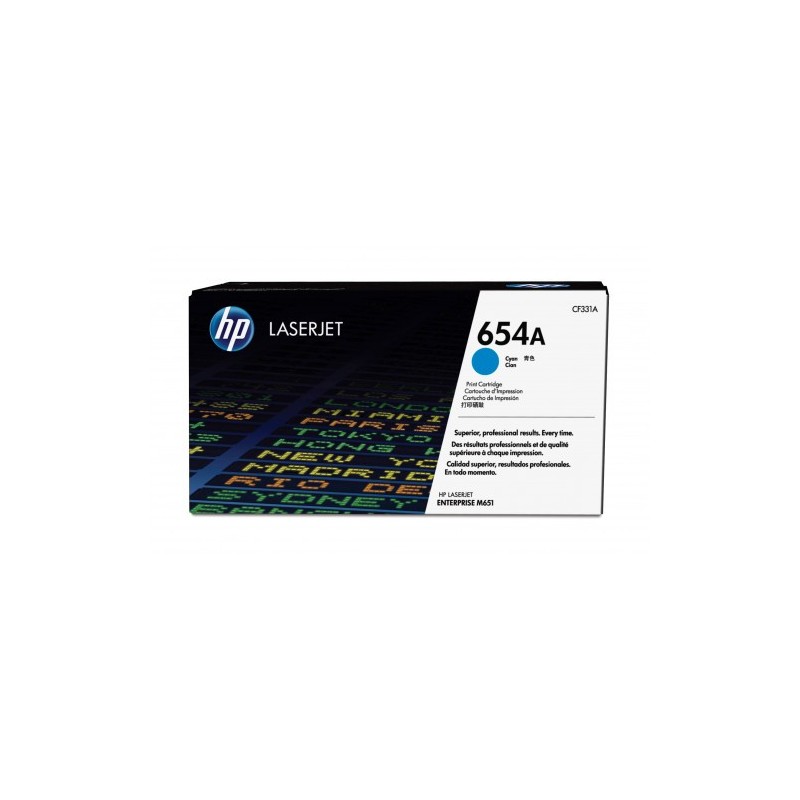 HP 654A TONER HP654A CIAN CF331A