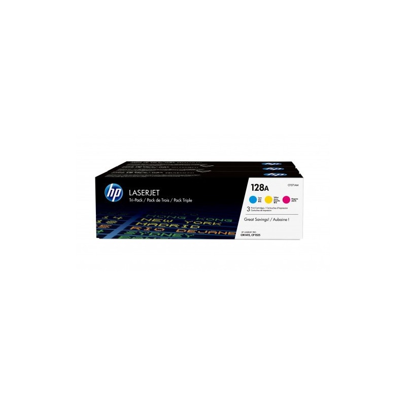 HP 128A TONER HP128A TRICOLOR CF371AM