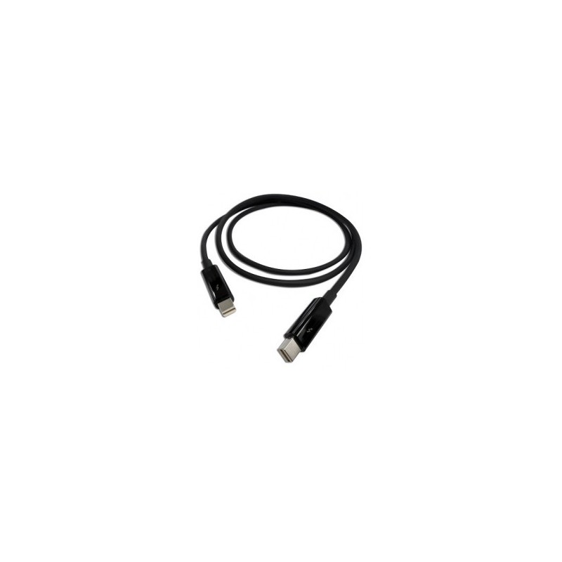 QNAP CAB TBT20M cable Thunderbolt 1 m Negro