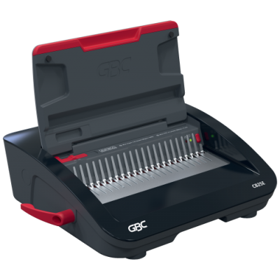 ENCUADERNADORA CANUTILLO CB25 E COLOR NEGRO PLATEADO GBC 4410064