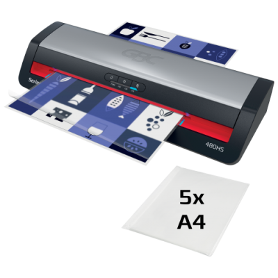 PLASTIFICADORA MODELO 480HS DIN A3 COLOR PLATA GBC 4410072EU