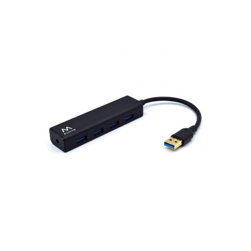 Ewent EW1136 hub de interfaz USB 32 Gen 1 31 Gen 1 Type A 480 Mbit s Negro