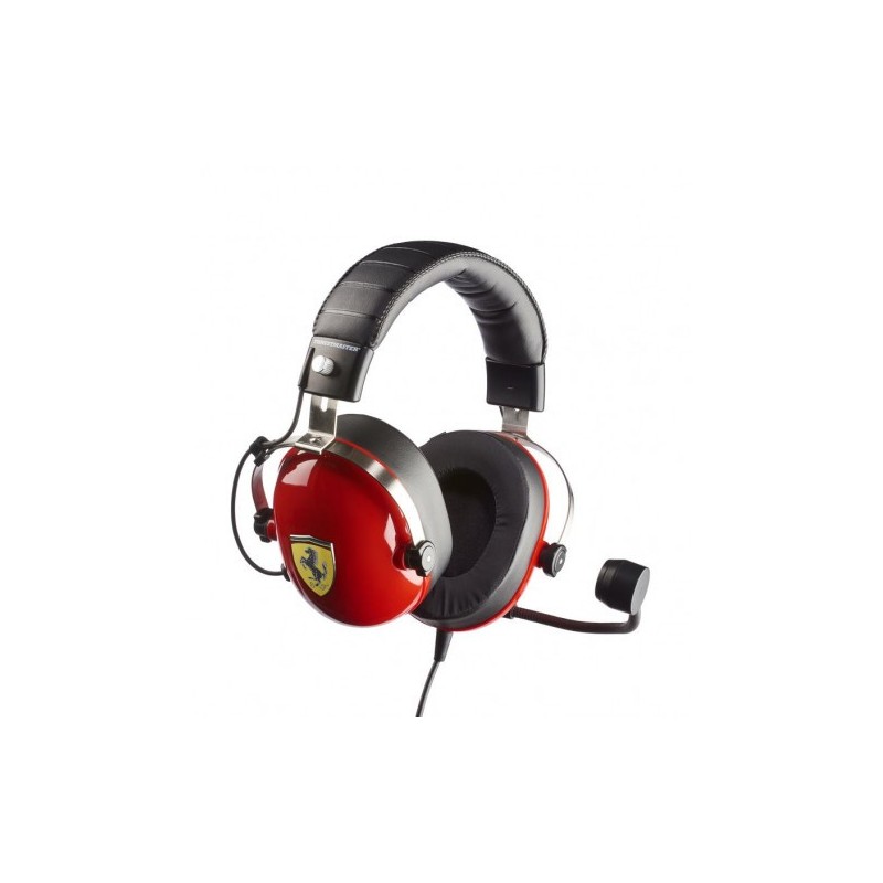 Thrustmaster New TRacing Scuderia Ferrari Edition Auriculares Diadema Conector de 35 mm Negro Rojo