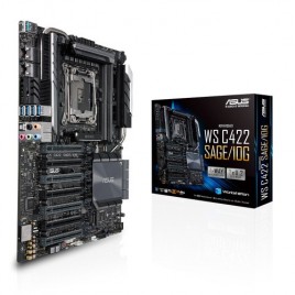 ASUS WS C422 SAGE 10G placa base para servidor y estacion de trabajo LGA 2066 Socket R4 CEB Intel C422