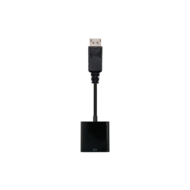 Nanocable Conversor DisplayPort a sVGA DisplayPort M sVGA H Negro 15 cm