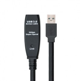 Nanocable Cable USB 30 prolongador con amplificador tipo A M A H 10m