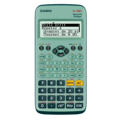 Casio FX 92 Special college calculadora Bolsillo Calculadora cientifica Verde