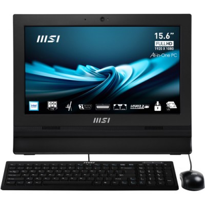 MSI Pro AP162T ADL 042XEU All in One PC Intel N N100 396 cm 156 1920 x 1080 Pixeles Pantalla tactil PC todo en uno 8 GB DDR4 SD