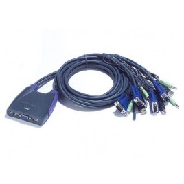 Aten CS64US interruptor KVM Azul