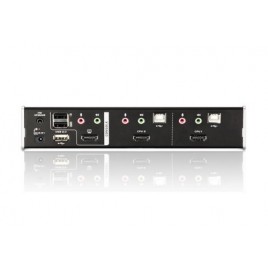 ATEN Switch KVMP HDMI Audio USB de 2 puertos