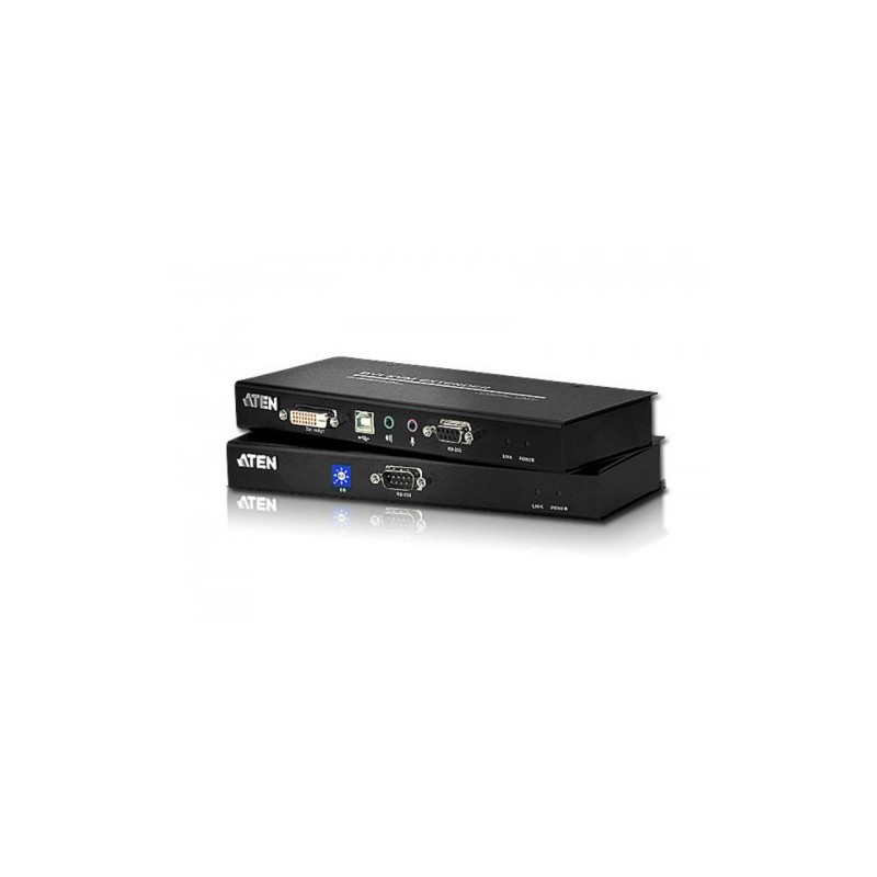 ATEN Extensor KVM Cat 5 DVI USB 1024 x 768 a 60m