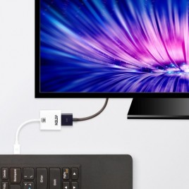 ATEN Adaptador activo de Mini DisplayPort a HDMI 4K