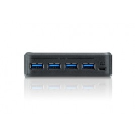 ATEN Switch de perifericos USB 32 Gen1 de 4 x 4 puertos