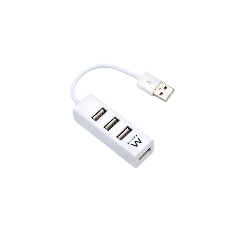 Ewent EW1122 hub de interfaz USB 20 Blanco