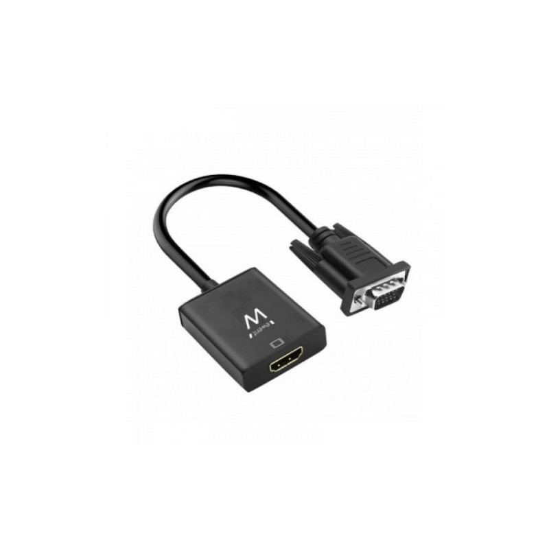 Ewent Convertidor VGA a HDMI con Audio