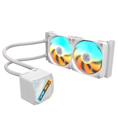 GIGABYTE GAMING 240 ICE Refrigeracion Liquida para CPU 2x120mm Ventiladores ARGB mecanismo de enclavamiento deslizante DAISY CH