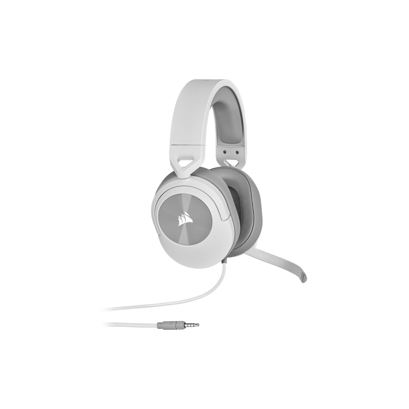 Corsair HS55 STEREO Auriculares Alambrico De mano Juego Blanco