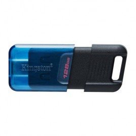 Kingston Technology DataTraveler 80 unidad flash USB 128 GB USB Tipo C 32 Gen 1 31 Gen 1 Negro Azul