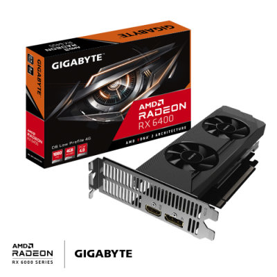 Gigabyte Radeon RX 6400 D6 LOW AMD 4 GB GDDR6