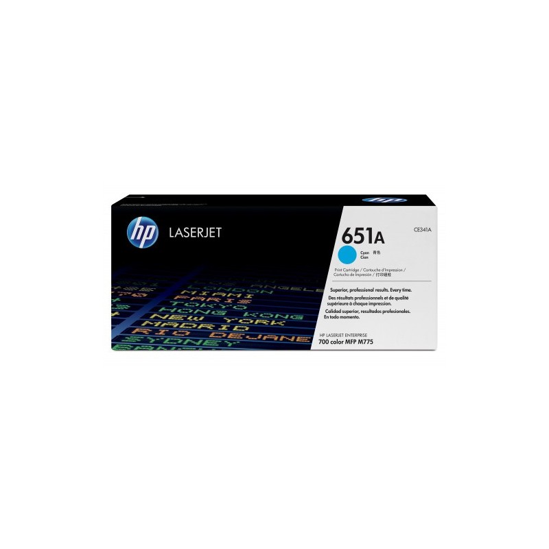 HP 651A TONER CIAN HP651A CE341A