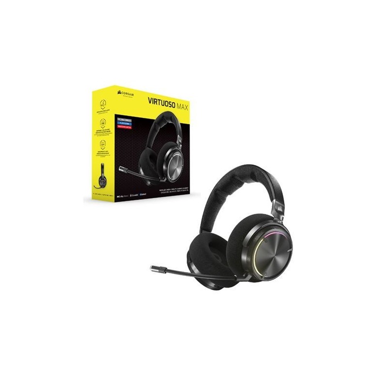 AURICULARES CORSAIR VIRTUOSO MAX WIRELESS NEGRO CA 9011372 WW