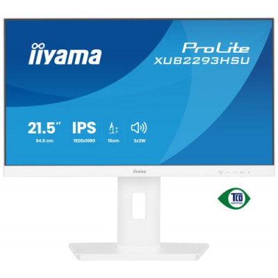MONITOR IYAMA PROLITE 215 PULAGADS 545 CM IPS PANEL TECHNOLOGY LED 1920X1080 100 HZ MATE BLANCA