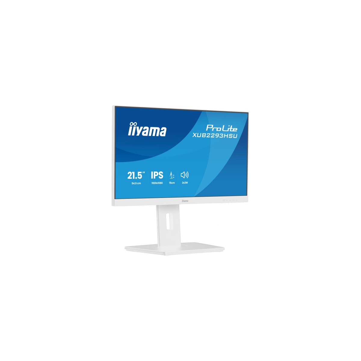 MONITOR IYAMA PROLITE 215 PULAGADS 545 CM IPS PANEL TECHNOLOGY LED 1920X1080 100 HZ MATE BLANCA