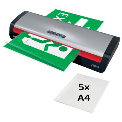 PLASTIFICADORA MODELO 250HS DIN A3 COLOR PLATA GBC 4410071EU