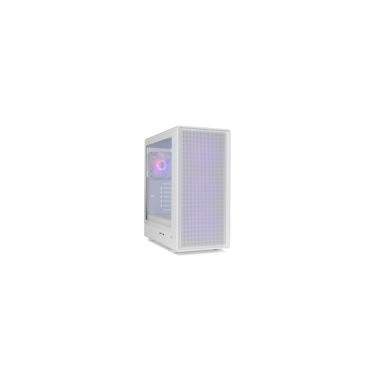 NOX Infinity IOTA Midi Tower Blanco