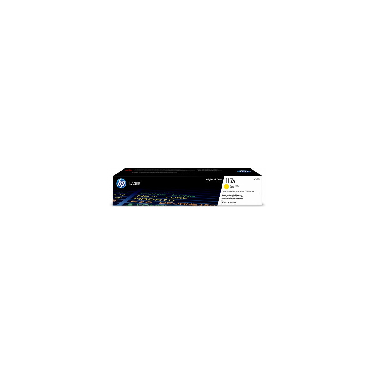 HP 117A TONER HP117A AMARILLO W2072A