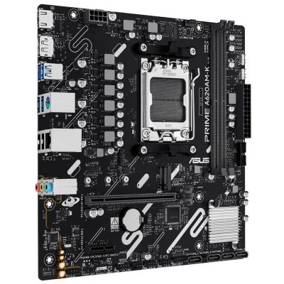 PLACA ASUS PRIME A620AM KAMDAM5A620A2DDR5128GBDPHDMIGBLAN4SATA6M2GBLAN5USB32MATX
