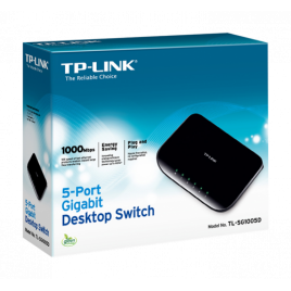 TP LINK TL SG1005D switch No administrado Gigabit Ethernet 10 100 1000 Negro