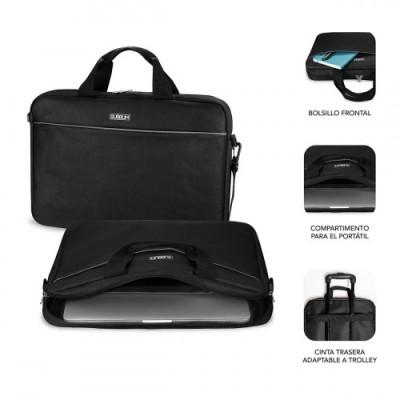 SUBBLIM Maletin con Raton Select Pack Wireless Mouse USB Laptop bag 156