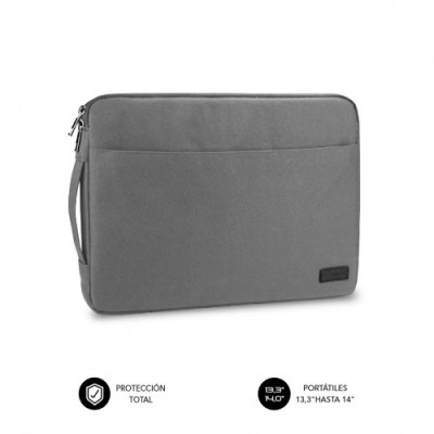 SUBBLIM Funda Ordenador Urban Laptop Sleeve 133 14 Grey