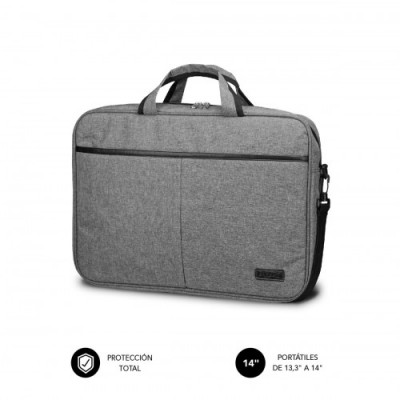 SUBBLIM Maletin Ordenador Elite Laptop Bag 133 14 Grey