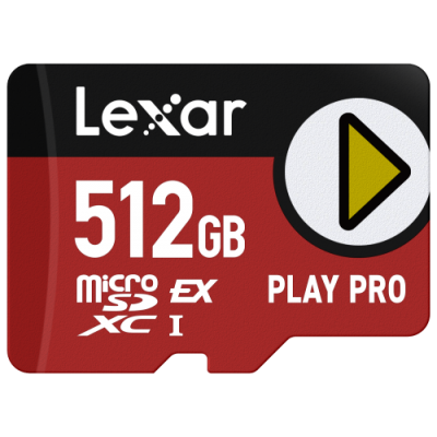 Lexar PLAY PRO microSDXC 512 GB UHS I Clase 3