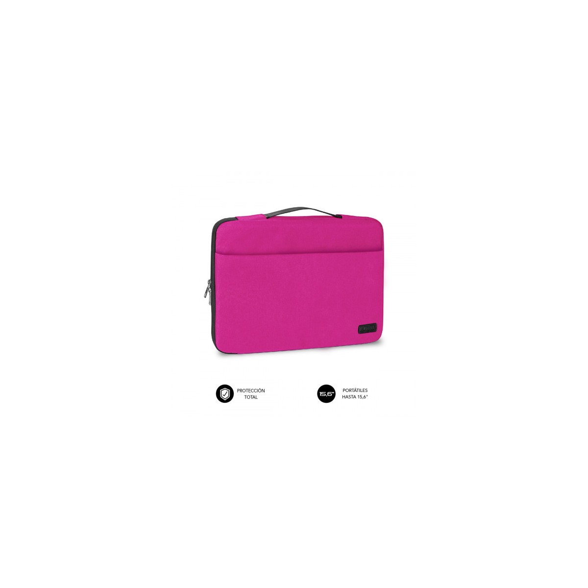 SUBBLIM Funda Ordenador Elegant Laptop Sleeve 156 Pink