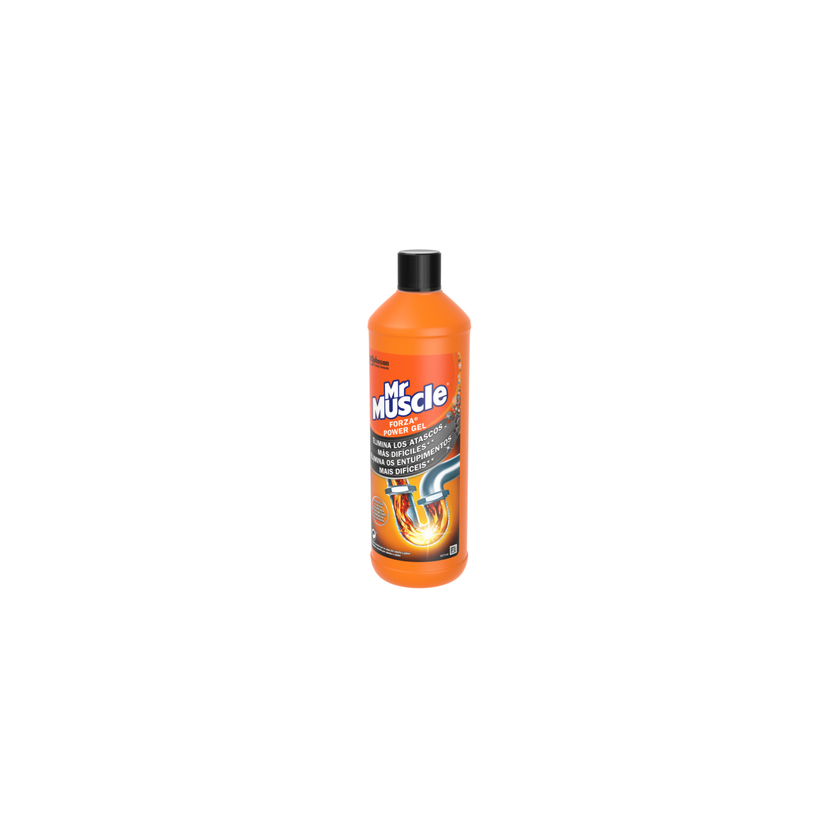 DESATASCADOR EN BOTELLA MUSCLE FORZA GEL 1 LITRO SC JOHNSON J338967
