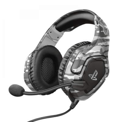 Trust GXT 488 Forze PS4 Auriculares Diadema Conector de 35 mm Negro Gris