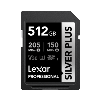 Lexar Professional SILVER PLUS 512 GB SDXC UHS I