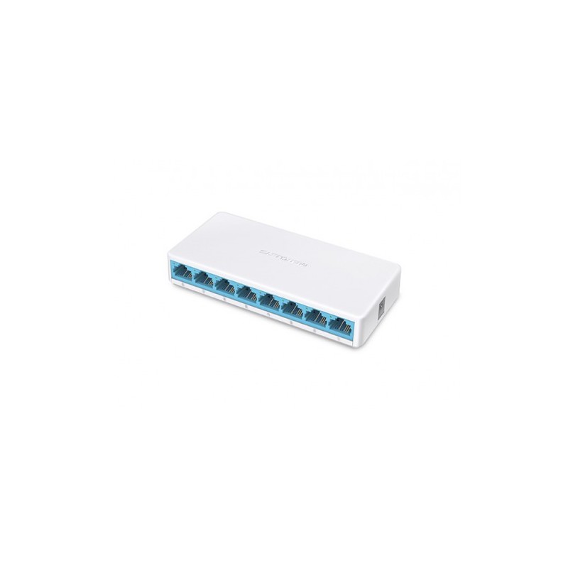 Mercusys MS108 switch Gestionado Fast Ethernet 10 100 Blanco