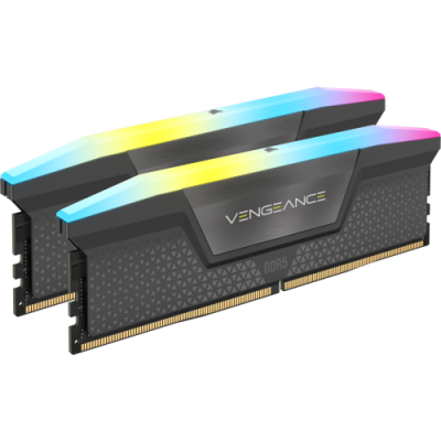 MEMORIA CORSAIR DDR5 32GB 2X16GB PC6000 VENGEANCE RGB CMH32GX5M2B6000Z30K