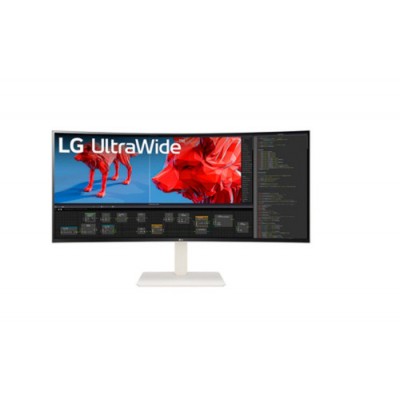 MONITOR LG 38 PULGADAS 38BR85QC W 965 CM 3840 X 1600 PIXELES ULTRAWIDE QUAD HD LCD 1 MS BLANCO