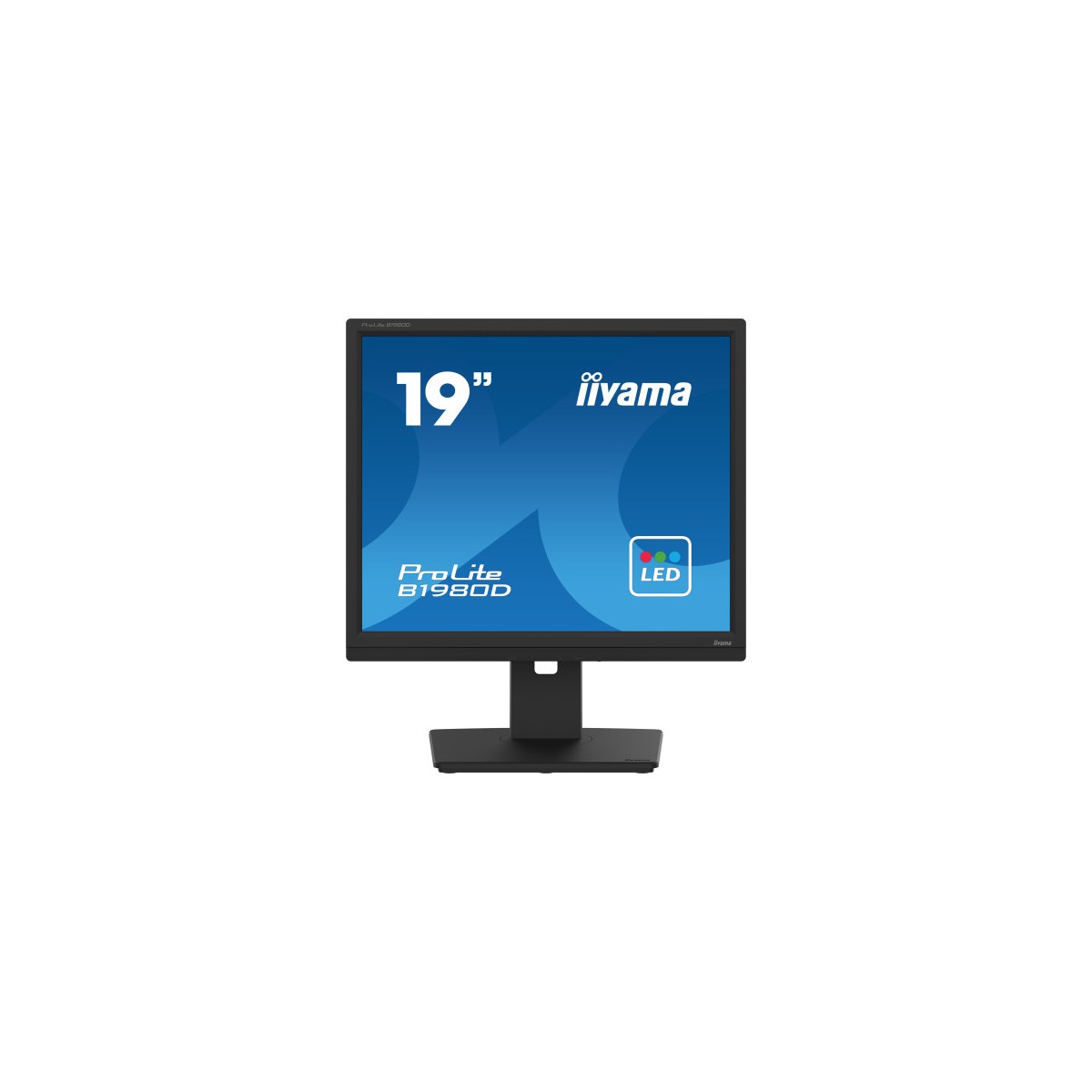 iiyama ProLite B1980D B5 pantalla para PC 483 cm 19 1280 x 1024 Pixeles SXGA LCD Negro