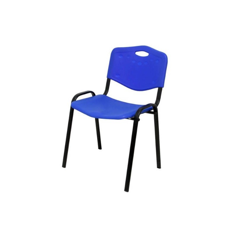 PACK 4 SILLAS CONFIDENTE MODELO ROBLEDO PLaSTICO AZUL PIQUERAS Y CRESPO PACK426IAZ