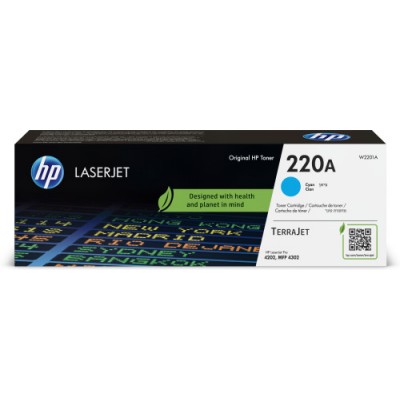 HP Cartucho de toner Original LaserJet 220A cian