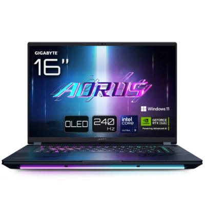 GIGABYTE AORUS MASTER 16 BYHC5PTE64SP ordenador portatil Intel Core Ultra 9 275HX Portatil 406 cm 16 WQXGA 32 GB DDR5 SDRAM 1 T