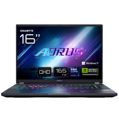 GIGABYTE PORTATIL AORUS ELITE 16 BWHC3PTC64SHIULTRA 9 275HX32GB DDR5SSD 1TB16 QHD 165HZRTX5070 8GBW11 HOME BLACK