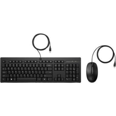 HP Combo de teclado y raton con cable 225