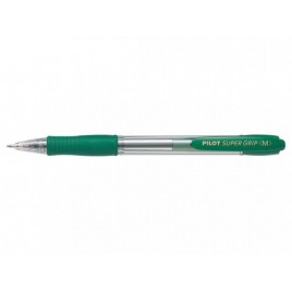 BOLIGRAFO RETRACTIL SUPERGRIP 10MM VERDE PILOT BPGP 10R M G